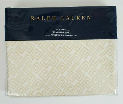 Ralph Lauren POLO Queen King Flat Sheet Weston Park