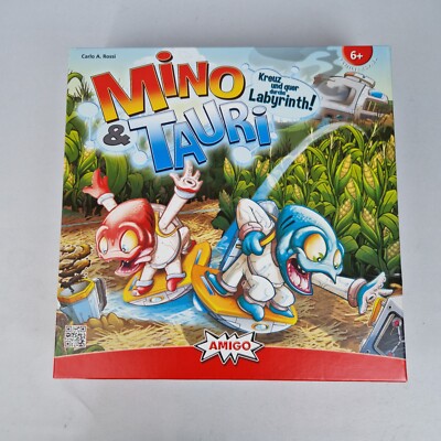 Mino und Tauri AMIGO Brettspiel Familienspiel 6+ Sammler Rarität Vollständig  