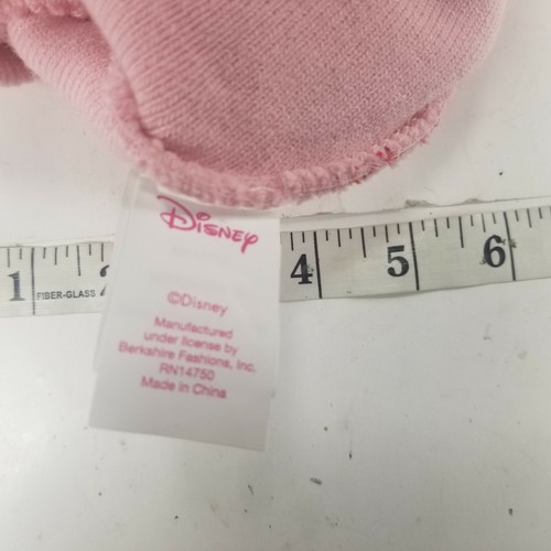 Disney Girls Minnie Mouse Pom Hat Set Pink Gray Toddler Cold Weather 2-5 - Picture 6 of 7