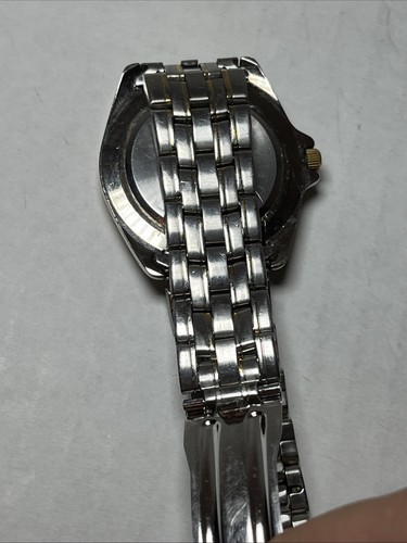 VTG Elgin Fs373 040 Triple Register Quartz Watch~Day Date 24 HrNew Batt Runs - 第 9/13 張圖片