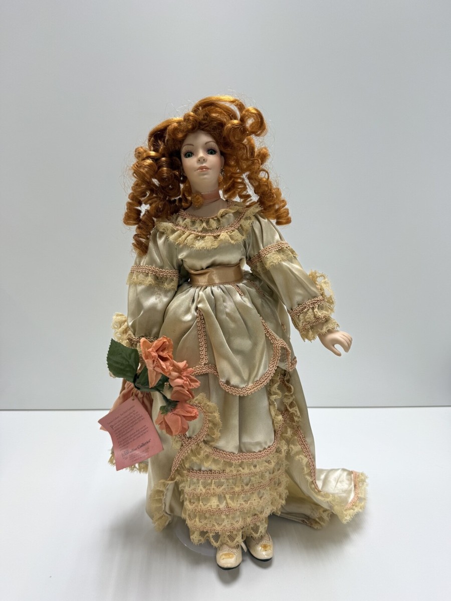 Paradise Galleries GEORGIA Women Old West Red Hair Porcelain Doll