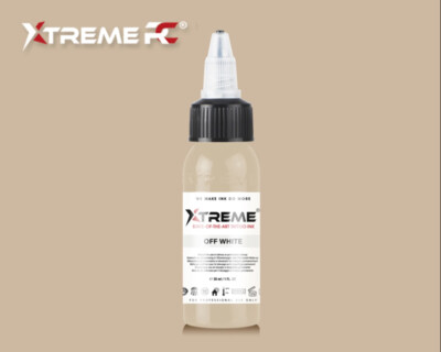 EU REACH Compliant OFF WHITE by Xtreme Ink Premium Tattoo Color Pigment