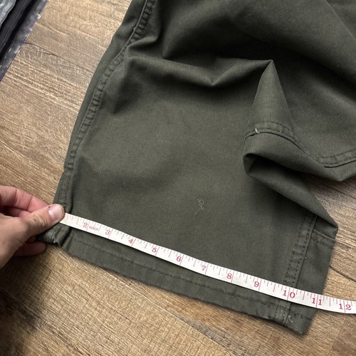 Dickies Womens Plus Size 24W BIB OVERALLS Relaxed Fit Straight Leg Size 24 GREEN - Picture 2 of 10