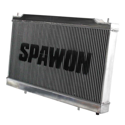 SPAWON Aluminum Radiator For Mitsubishi Eclipse Eagle Talon 1990-94 4Row MT 1145 - Picture 7 of 7