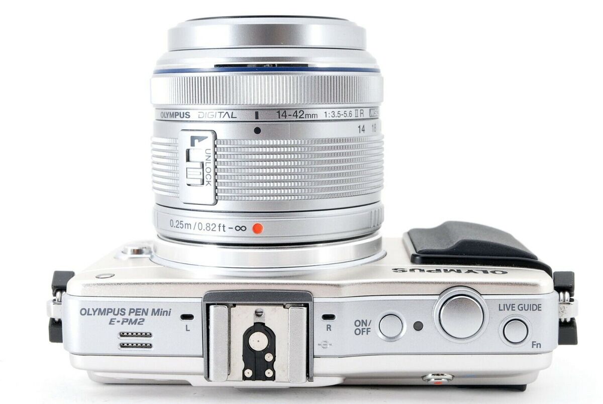Olympus PEN Mini E-PM2 camera w/14-42mm & 40-150mm double Olympus PEN Mini E-PM2 camera w/14-42mm & 40-150mm double