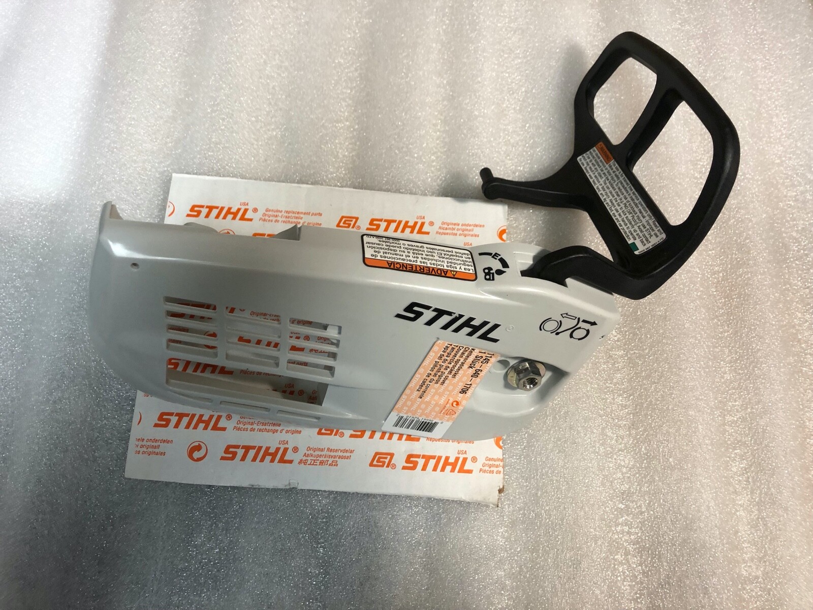 STIHL Clutch Cover w/Brake Handle MS201T MS201TCM 11456401706 NEW