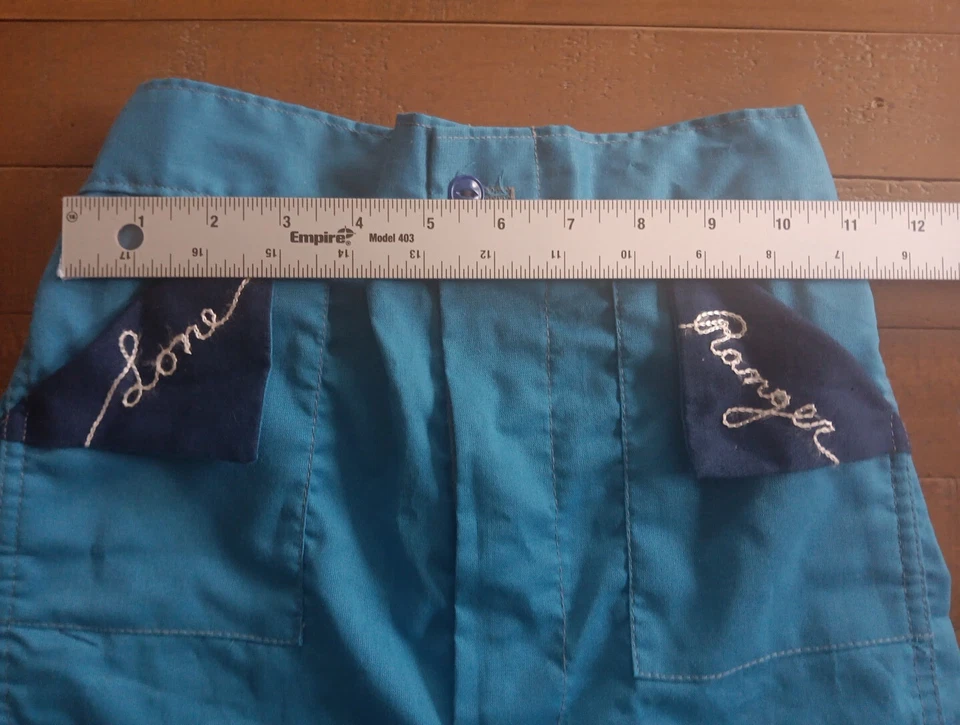  PANTALONES solo guardabosques solitario niño años 70 disfraz Foto 3 de 4