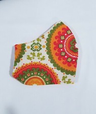 Handmade Washable Face Mask With Filter Pocket and Elastic For The Ears