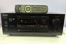 Onkyo 5.1 Channel AV Receiver Digital Stereo Surround TX-DS575 Bundle w/Remote