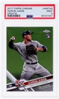 2017 Topps Chrome Update Aaron Judge #HMT40 PSA 9
