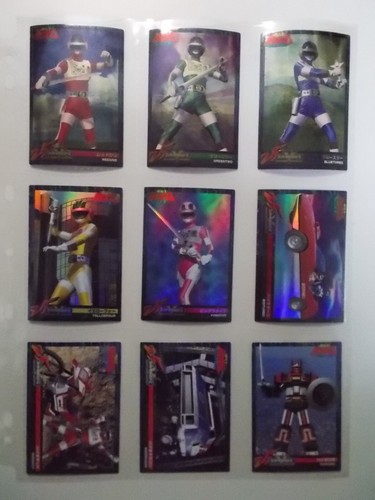 Super Sentai 25th anniversary card Wafer Morinaga Flashman Bioman Power Rangers - Picture 30 of 139