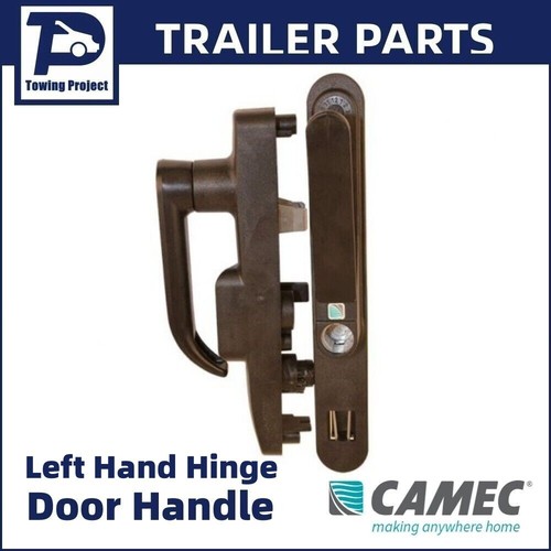Camec Caravan 3 Point Main Door Lock Left Hand Side Hinge Caravan LEFT Handle - Picture 2 of 4