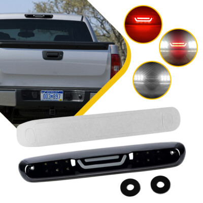 LED 3rd Third Brake Light Lamp Smoked For 2007-2013 Chevrolet Silverado 1500 D