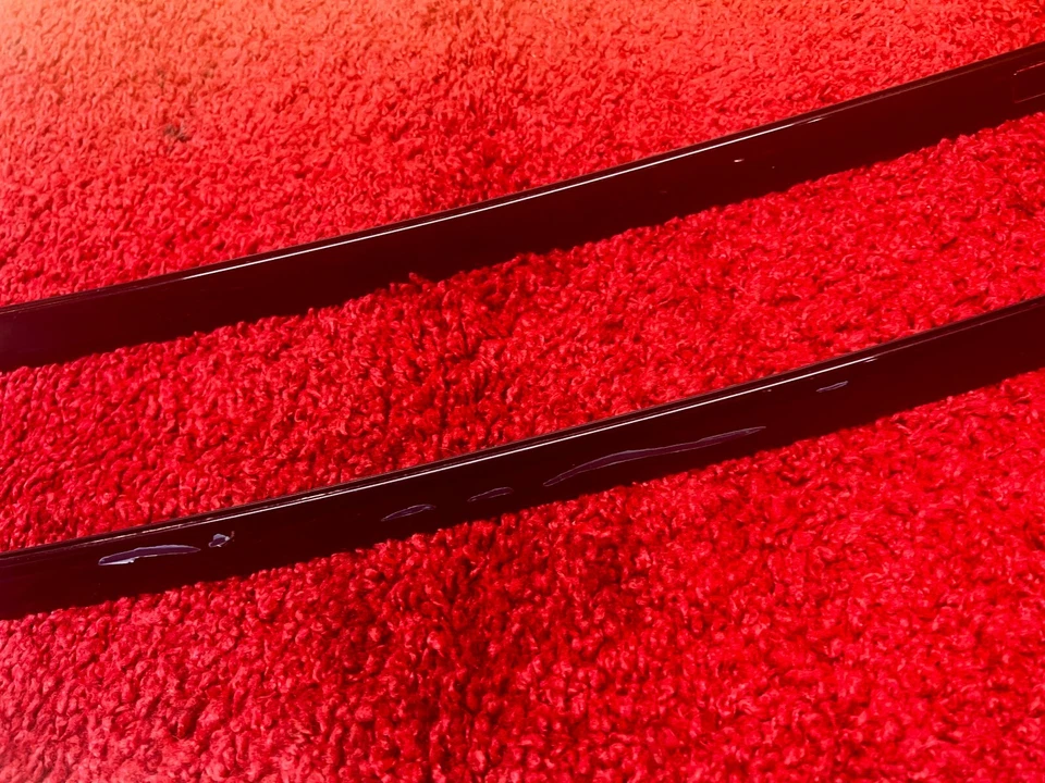 BMW 14-20 F32 conjunto de acabamento de moldura de trilho de teto lateral esquerdo e direito preto fabricante de equipamento original 100K - Imagem 4 de 4