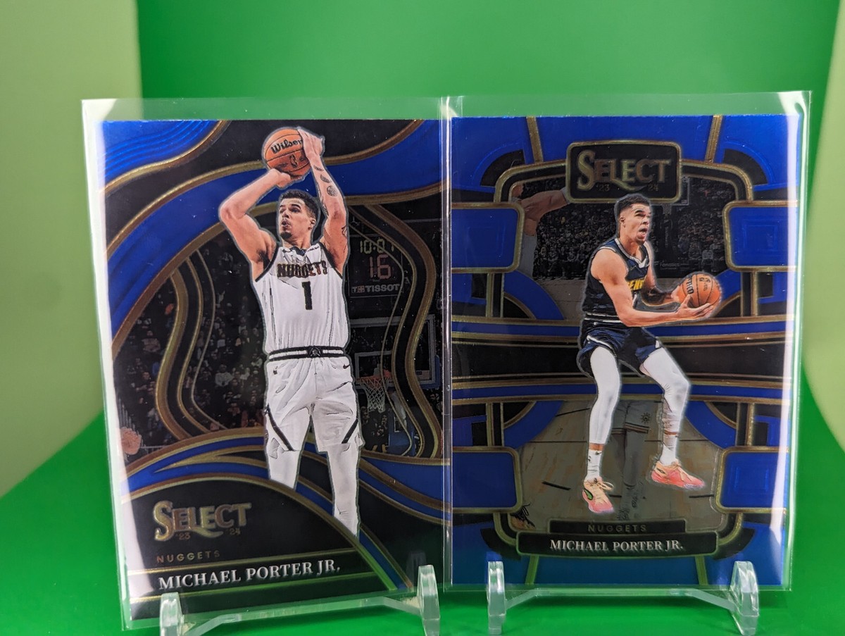 Panini select courtside MPJ silver prizm