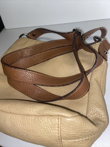 Jessica Simpson Crossbody Tin And Brown Bag Flaws - Picture 8 of 8