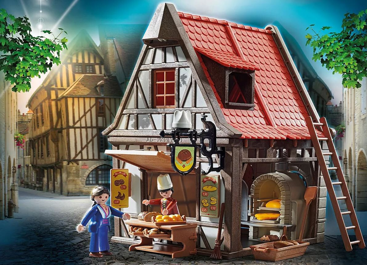 新品★playmobil 70954 HISTORY 中世 パン屋 s-l1200.jpg