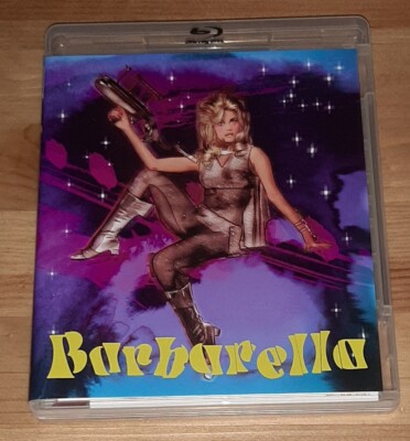 Barbarella (Blu-ray, 1968, 2-Disc Set with 6 Postcards) Jane Fonda / Arrow Video
