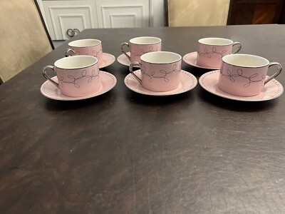 valentine s Day cup and saucer set  NEW By classic Coffee And Tea