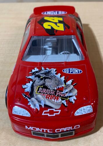 JEFF GORDON #24 JURASSIC PARK T-REX 1/24 NASCAR (1997, HASBRO) - Picture 5 of 10
