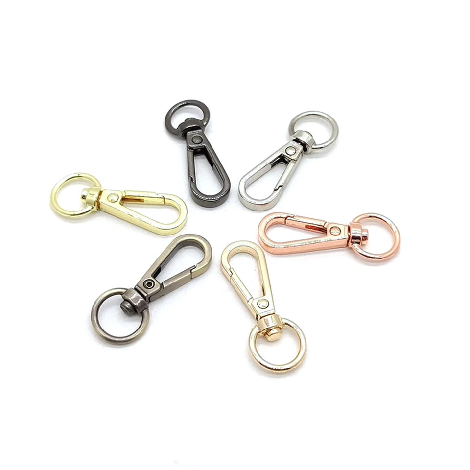Bag Clasps Keychains Lobster Swivel Trigger Clips Spring Hooks For Strapping - Image 4 of 4