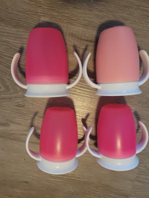 4 Munchkin 360 Trainer/ toddler  Cup - Sippy Cups No spill Spill proof pink 7oz