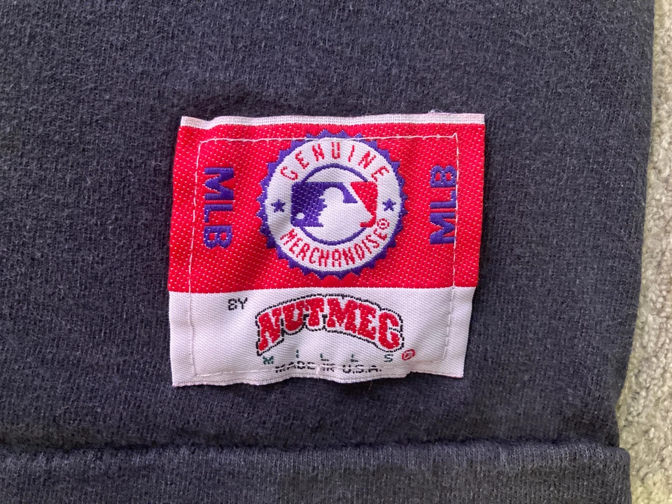 Camisa de Colección Años 90 Medias Blancas Triple Amenaza Ropa Deportiva Grande Hecha en EE. UU. RARA rap hip Foto 4 de 4