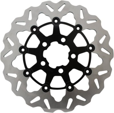 Galfer 11.5'' Standard Black Floating Wave Rear Brake Rotor (DF681CW-B)