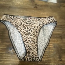 victoria secret bikini animal print small