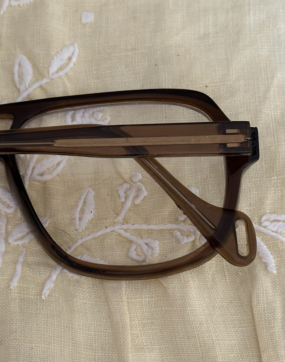 Vintage Titmus Eyeglasses Z 87 Brown Frames 6” Aviators | eBay Vintage Titmus Eyeglasses Z 87 Brown Frames 6” Aviators | eBay