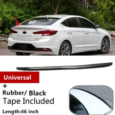 46'' Universal Fit For 2019-20 Hyundai Elantra Sedan Rear Trunk Lip Spoiler Wing