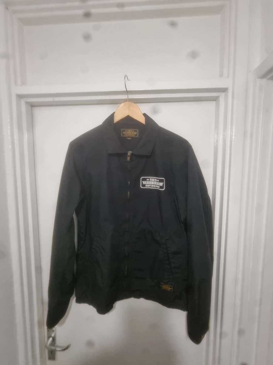 Neighborhood Drizzler Ec-Jkt Drizzler Jacket Large Black | eBay UK