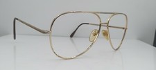Vintage Girard 564 60 Gold Pilot France Sunglasses FRAMES ONLY