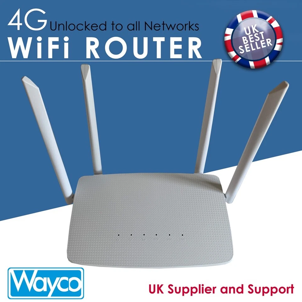 4G Wifi Router with Unlimited Data - 24 Months -Please READ Information Careful - Image 2 of 2