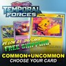 Pokemon Temporal Forces Base Common/Uncommon Singles | CHOOSE YOUR CARD