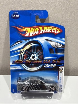 hot wheels AMG Mercedes CLK DTM First Editions 2006 Gray HC26 - B