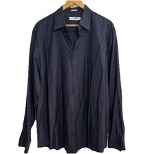 Calvin Klein Men  s Long Sleeve Dress Shirt XL