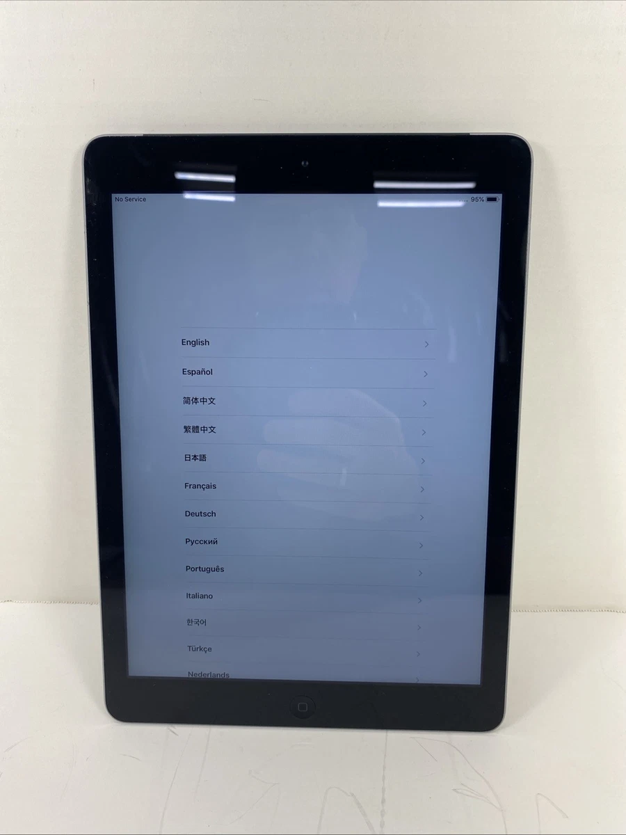 iPad AIR 第1世代　16GB Wi-Fi＋セルラー Apple iPad Air 1st WiFi + Cellular Unlocked 16GB 32GB 64GB 128GB