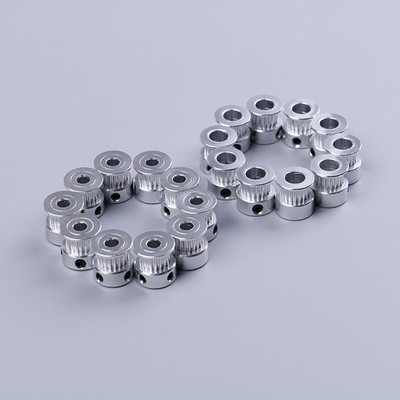 10Pcs gt2 timing pulley 20 teeth bore 5mm 8mm for gt2 synchronous belt 2gtbel-cx