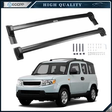Roof Rack Cross Bar Cargo Luggage Carrier For 2003-2011 Honda Element Black