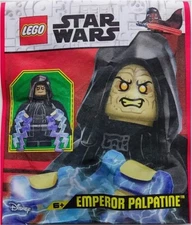 LEGO Star Wars Emperor Palpatine Minifigure Paper Bag 912402 SEALED Brand NEW