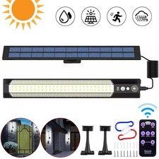 Solar Powered LED Light Rechargeable Garage Shed Light Garden Indoor Outdoor UK