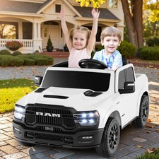 24V 2 Seater Ride on Truck w/Remote Control 3 Speeds Bluetooth LED Headlight