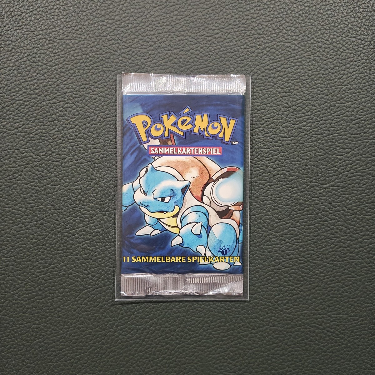1st Edition Pokemon Base Set Booster Pack German (Blastoise Artwork) NEW  SEALED | eBay