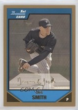 2007 Bowman Prospects Gold Greg Smith #BP85 0m9q