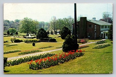 Vintage Canton Garden Center Ohio Photochrome Postcard 1973