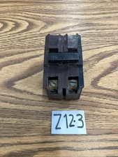 FPE NA250 Federal Pacific 240V Stab-Lok Circuit Breaker 50A 2P USED CHIPPED