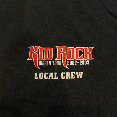 Kid Rock Vintage T Shirt 2002-2003 World Tour Local Crew Size XL
