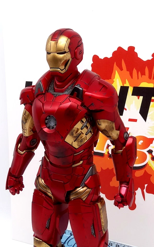 Hot Toys MMS311 Iron Man MK9 1/6 scale 12" loose new action figure only! - Image 3 of 4