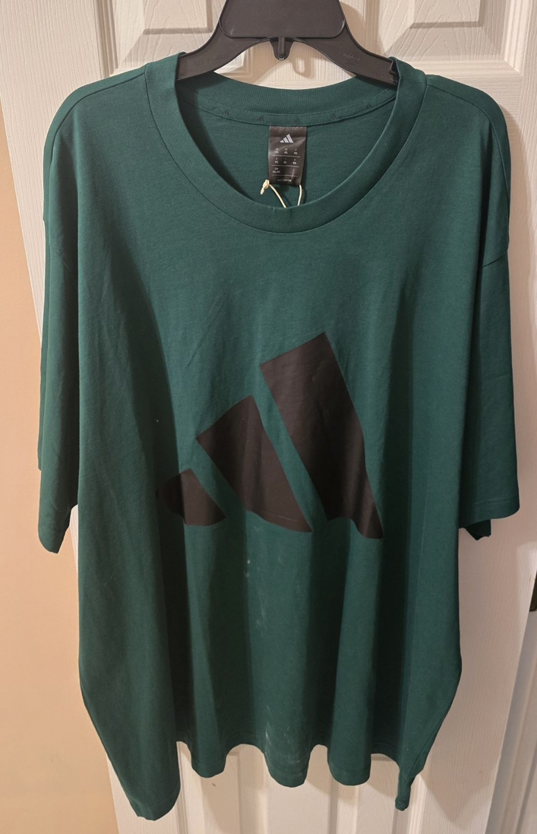 Adidas Cotton T-shirt Training SS Tee Size 4XL 4XB Big & Tall